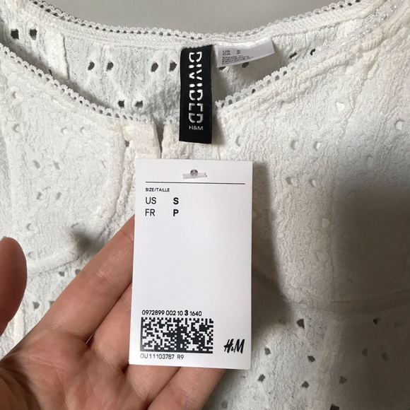 Cottagecore broderie anglaise bustier corset top π - Picture 3 of 4